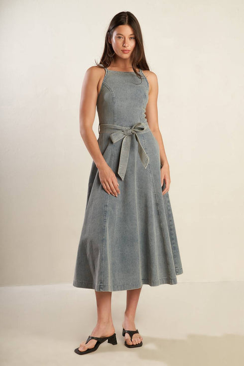 a-day-at-the-vineyard-denim-midi-dress Flying Tomato-Sophia's Style-3